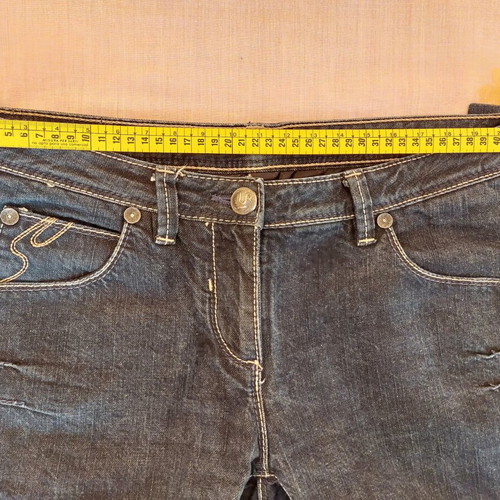 Staff Jean size 32 like new, mid-rise, blue
