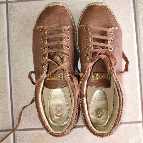 Replay closed espadrilles like new, size 40, brown