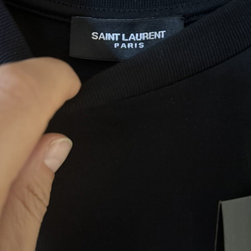 Saint Laurent Paris T-shirt new, black, size M