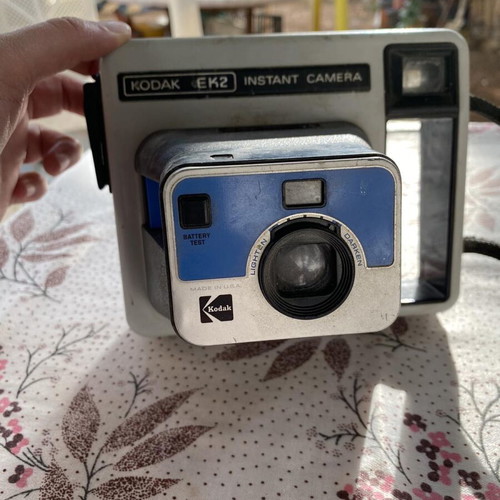 Kodak EK2 instant camera used, vintage 1977
