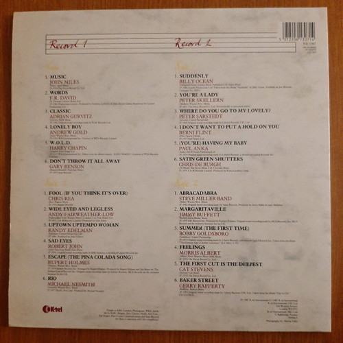 Selection 24 Ballads double album like new, 33 RPM vinyl