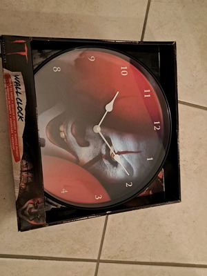 Ρολόι τοίχου ταινίας IT (Το Αυτό) καινούργιο, αναλογικό