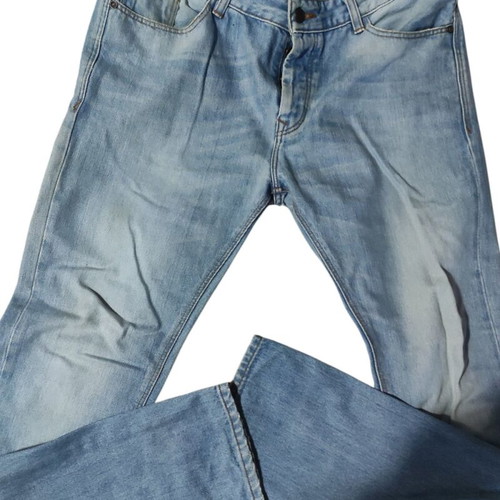 Men's pants used, 4 pieces, Lee brand, gray and blue, sizes M and L