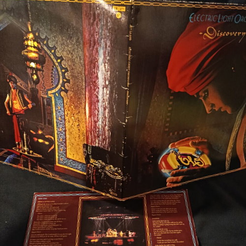 Discovery vinyl LP album used by Electric Light Orchestra