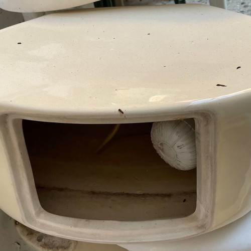 VINTAGE Cauldron of 70" beige