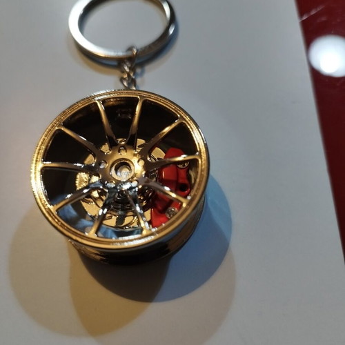 Car Wheel Keychain new