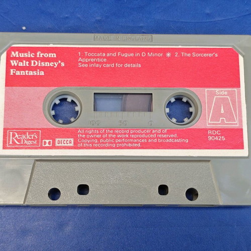 Cassette Music from Walt Disney's Fantasia used, classical