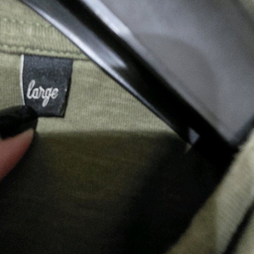 Eight2Nine long-sleeve shirt used, size large, khaki