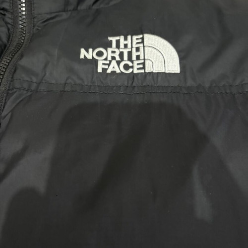 North Face puffer jacket like new, black, size L