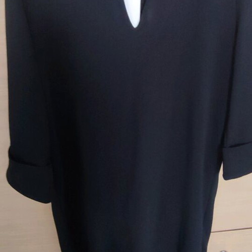 Zara dress new, black, small to medium, crepe elastic fabric