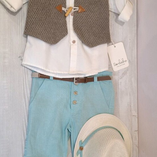 Bambolino baptism outfit summer size 12-18 new