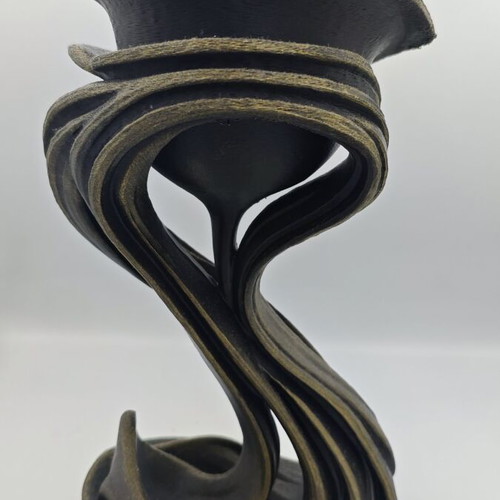 3D Printed Gothic Rose new decorative eternal rose 23cm