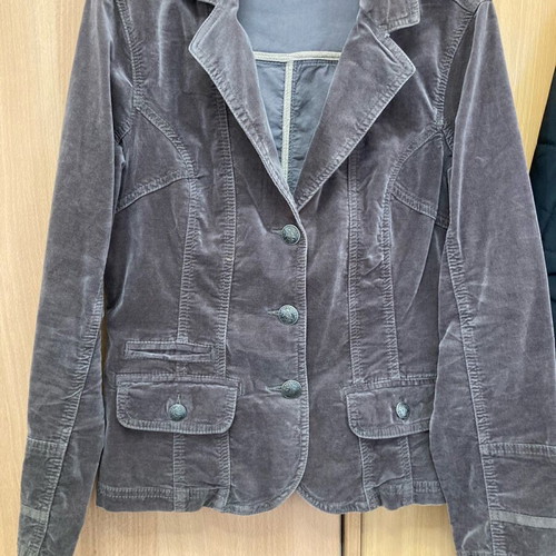 Elastic spring jacket like new, size M/L, brown