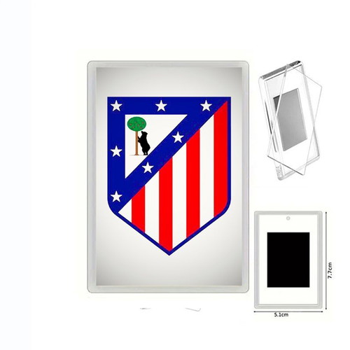Atletico Madrid fridge magnet with clear acrylic photo frame