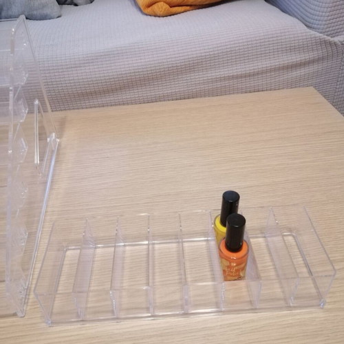 Storage box for nail polishes new, unused