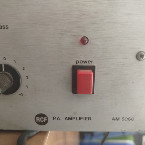 RCF P.A. Amplifier AM 5060