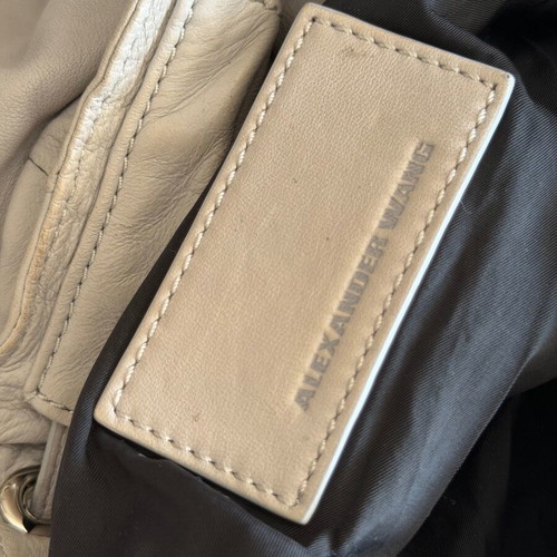 Alexander Wang Marti Backpack used, light grey leather