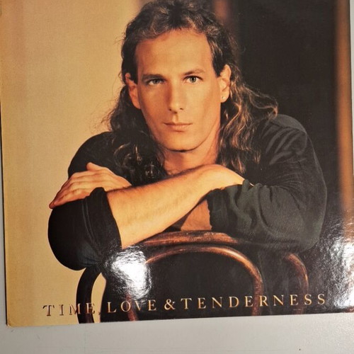 Michael Bolton Time Love & Tenderness vinyl used