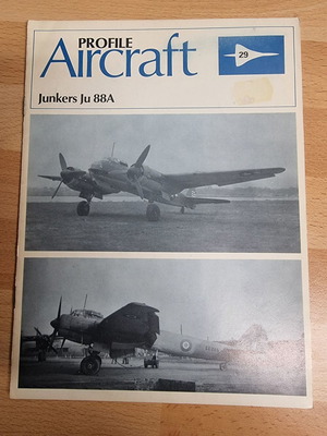 JU-88 Profile Aircraft βιβλίο σαν καινούργιο, αγγλικά