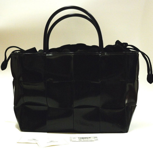 Longchamp Original black leather handbag used