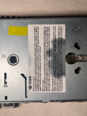 Electric entrance door lock new, 60mm diameter