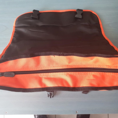 No Fear Messenger Bag orange with wallet gift new