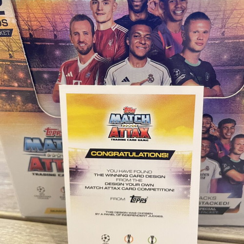 Match Attax Celebration Foden card like new