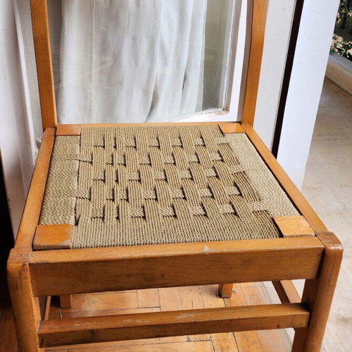 Vintage kitchen chairs used, set of 2