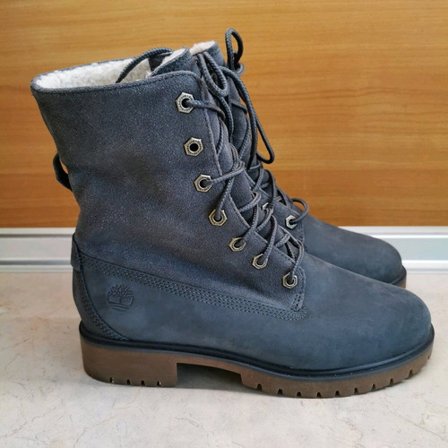 Timberland Jayne Waterproof Fleece women's boots dark gray new size 37