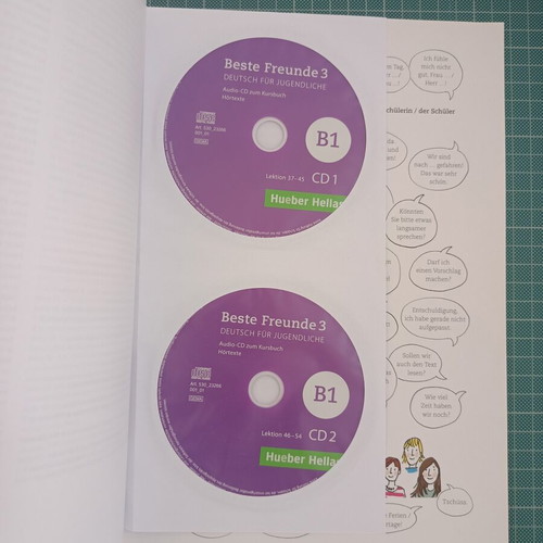 Beste Freunde 3 B1 German coursebook, Hueber Hellas