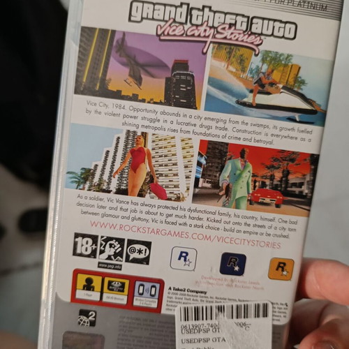 PSP games used with Grand Theft Auto and Medievil