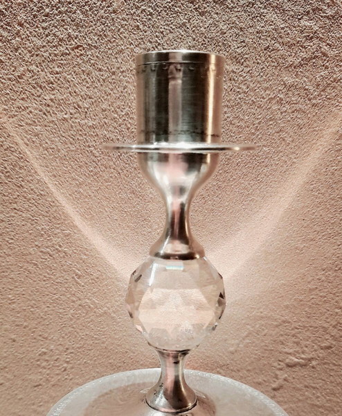 κηροπήγιο  * Lampidis  swarovski silverware