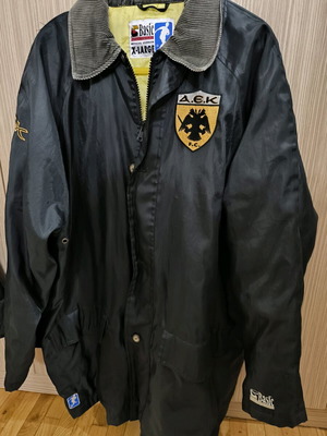 Μπουφάν ΑΕΚ μεταχειρισμένο μέγεθος XL Basic