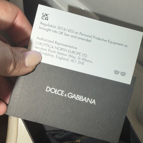 Dolce & Gabbana DG4439 Cat Eye Sunglasses New, Brown