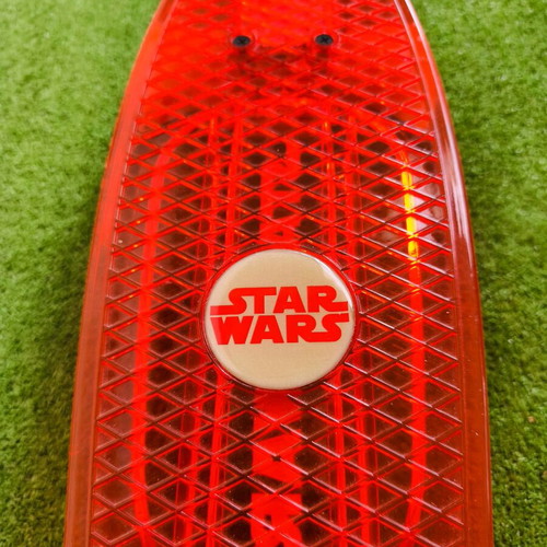 Star Wars collectible skateboard new with led lights and batteries