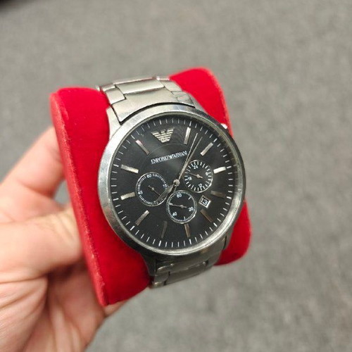 Emporio Armani men's watch, silver