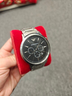 Emporio Armani men's watch, silver