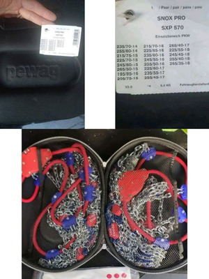 Pewag Snox Pro SXP 570 snow chains new