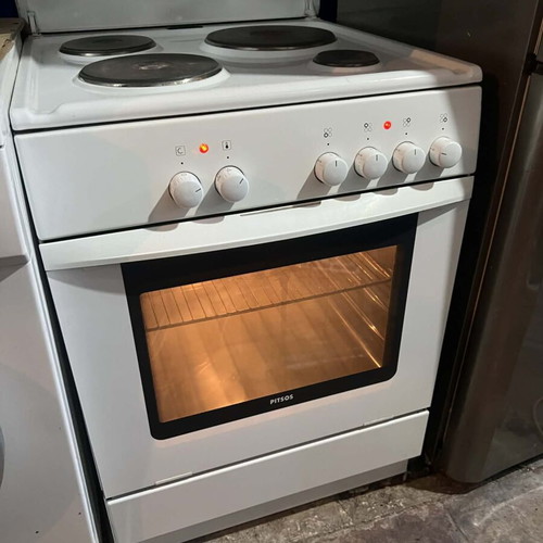 PITSOS kitchen stove used, enamel burners, fully functional