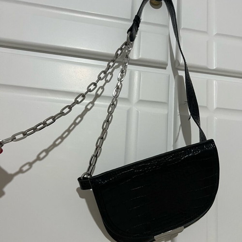 Zara shoulder bag like new, black