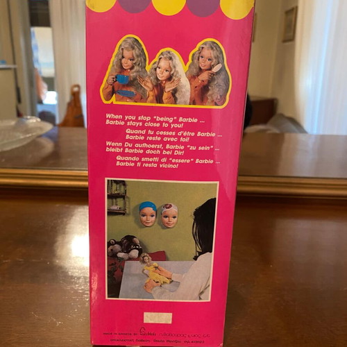 Barbie Florian mask 1985 new, authentic Mattel in box