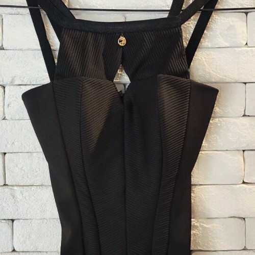 Med Party Collection corset and midi skirt set like new, black, small