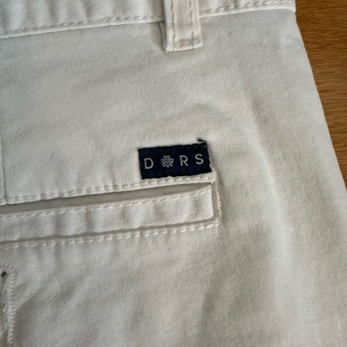 Dors chino shorts white like new, size 38 (fits 36)