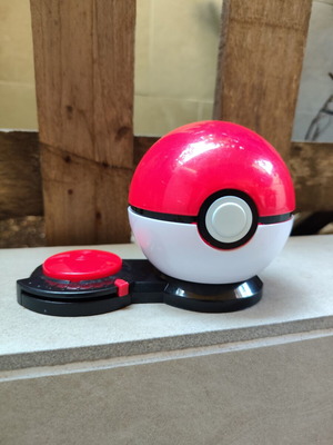 Pokémon Surprise Attack Game launch base with Poké Ball used