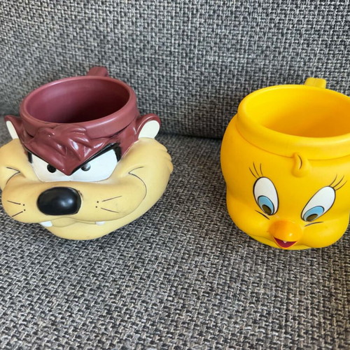 6 Looney Tunes mugs Warner Bros