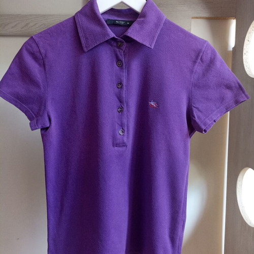 Etro women's polo shirt like new, purple, sizes S-M