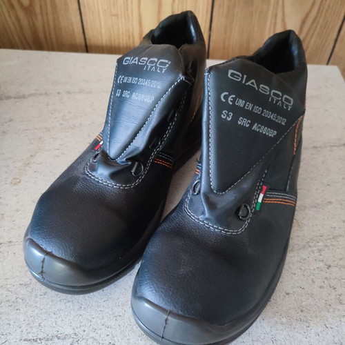 Giasco Verdi S3 safety boots without laces, size 37, black