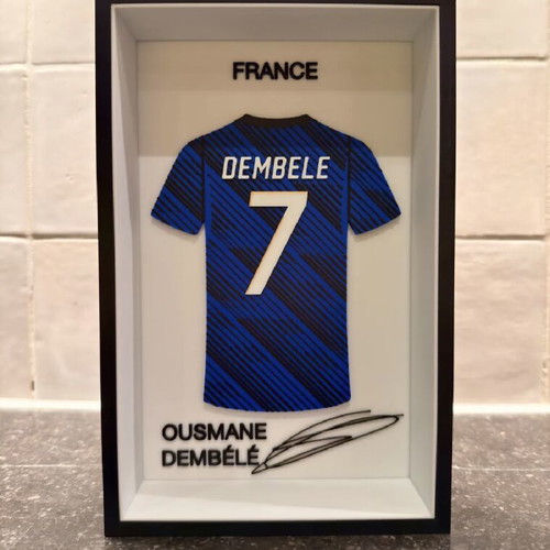 Ousmane Dembélé France Jersey Frame new