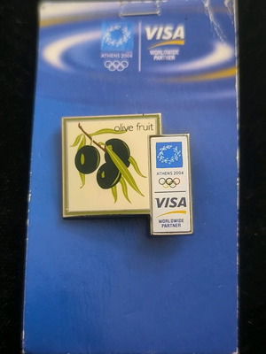 Athens 2004 Visa Pin like new