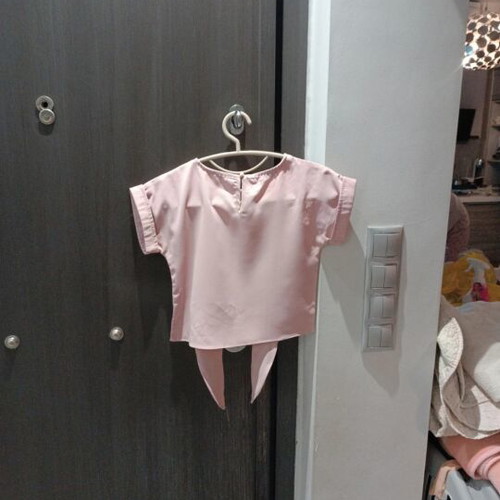 Pink short-sleeve shirt for girls 10 years old like new, Fanny Look